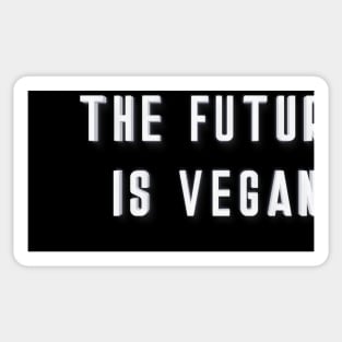 The Future Is Vegan Sticker